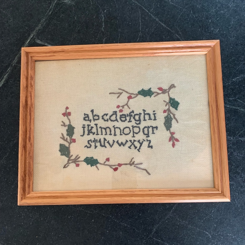 CROSS-STITCH | Christmas Themed Sampler